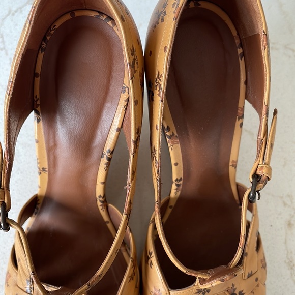 Bottega Veneta Floral Intrecciato Wedge Sandals - Picture 13 of 16